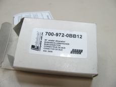 Helmholz Bus connector 700-972-0bb12 Busconnector Profibus Profi Connector