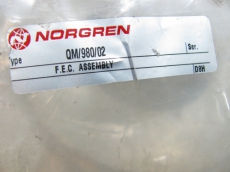 NORGREN QM/980/02 Zylinder Deckelplatte Deckel Cylinder Plate QM980 02