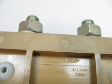 conta clip Sicherungsklemme Klemmblock Klemme Twin Pin M12 HSK150 KRC 1000V