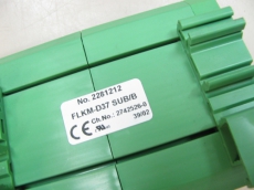 PHOENIX Varioface Modul D-Sub Buchsenleiste Übergabemodul FLKM-D37 2281212