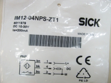 SICK Induktiver Näherungsschalter Proximity Sensor Switch IM12-04NPS-ZT1