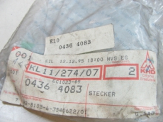 original DEUTZ Stecker Kabelbaum Kabel E10 04364083 
