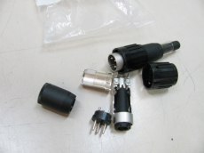 Amphenol 3 pol DIN 60130-9 Ø 20mm male 300V Steckverbinder T 3274 501