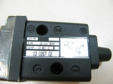 NORGREN G1/8  manuell Ventil Druckknopf  03026702