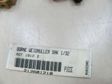 21x WEIDMüLLER Reihenklemme SAK1 32 SAK1/32 19122