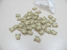 50x WEIDMüLLER Endwinkel Endklammer Endhalter Halter EWK1