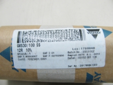 VISHAY Widerstand Drahtwiderstand Fixed Resistor GWS30 /100SS