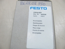 FESTO Reserveplatte Reserve Platte Ventil Ventilinsel  CPV14-RZP
