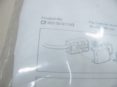 REXROTH 170 series 50-80mm Schalter Befestigung Sensor Mounting 322-200170
