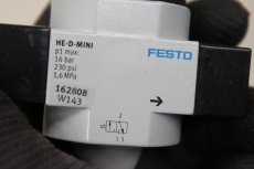 FESTO HE D Mini Metall G 3/8 Einschaltventil HE-D-MINI 162808