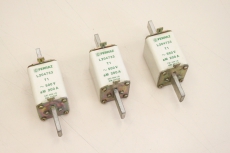 3x FERRAZ T1 500V aM 200A NH12 GR. 1 NH Sicherung L204733