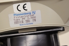 PFANNENBERG 230V AC 18W 131m³ 250x250mm Filterlüfter Lüfter PF2500