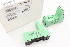 2x PHOENIX CONTACT PR2-BSC3/4X21 12A 300V Relaissockel
