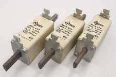 3x WEBER NH0 100A 500V NH Sicherungseinsatz 100AKTFNH0500V
