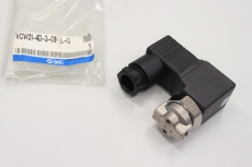 SMC VCW21 4D 3 01F L Q Ventil für Wasser mit Gerätestecker