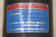 SETCO SPL  6101.5.30GTY.24687 3000RPM 1.5HP 400V Motor Spindle  6101.5.30GTY