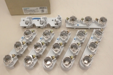 7x SIEMENS 5SF6 014 DIAZED 25A 3P Sicherung Reitersicherungssockel 5SF6014