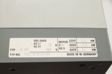 MERZ A151/2.8500-VC 0-1- 25A 5,5kW 11kW Nockenschalter Drehschalter Gehäuse OVP
