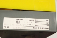 MERZ A156/1004.8481-U380 32A 380V 11kW Motorschalter Drehschalter 