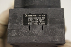 VYNCKIER Merz 106 5,5kW 0-1 Nockenschalter Drehschalter 092/106007/100 OVP