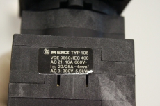 VYNCKIER Merz 106 5,5kW 0-1 660V Nockenschalter Drehschalter 092/106006/200 OVP