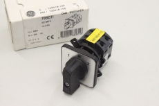 GENERAL ELECTRIC 492/105016-100 1-0-2 20A 690V Nockenschalter Drehschalter OVP