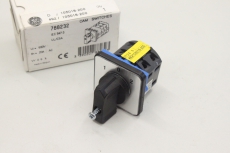 GENERAL ELECTRIC 492/105016-200 1-0-2 690V 20A Nockenschalter Drehschalter OVP