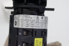 GENERAL ELECTRIC 492/105105/100 16A 690V L1N  Nockenschalter Drehschalter OVP
