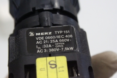 VYNCKIER MERZ 151 7,5kW 0-1 Nockenschalter Drehschalter A151/6.0260-VC OVP