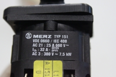 VYNCKIER Merz 151 7,5kW 0-1 Nockenschalter Drehschalter A151/6.0200-VC OVP