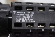 VYNCKIER Merz 105 1-2-3-4 5,5kW Nockenschalter Drehschalter 105040/100 OVP