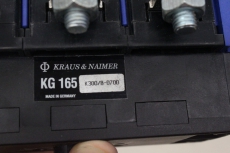 KRAUS & NAIMER KG165 K300 B D700 Schalter Hauptschalter KG165K300/B-D700 OVP