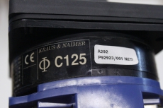 KRAUS & NAIMER C125 A292 EF 150A S2 Nockenschalter Drehschalter C125A292EF OVP