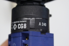 KRAUS & NAIMER CG8 A240 608 FT 2 Nockenschalter Drehschalter CG8A240-608FT2 OVP