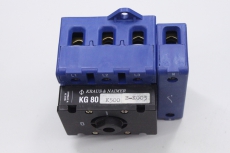 KRAUS&NAIMER KG80 K500 80A Schalter Hauptschalter KG80K500/B-K003VE OVP