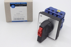 KRAUS&NAIMER KG20B T104 25A Schalter Hauptschalter KG20BT104/NLB540E24 OVP