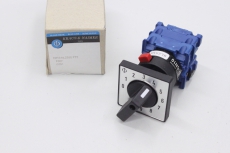 KRAUS&NAIMER CH10 NLZ550 FT2 20A Nockenschalter Drehschalter CH10NLZ550FT2 OVP