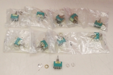 10x FEME 3A 250V   ON-OFF Kippschalter M4