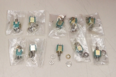 10x FEME M2 D 3A 250V ON-OFF Kippschalter  M2-D