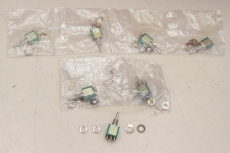 6x FEME M2 C 1T ON OFF Wippe  3A 250V Kippschalter Wippschalter M2-C-1T