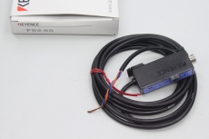 KEYENCE 5BP-9400-230 FS2-60 Sensor Lichtleiter Messverstärker Fiber optic OVP