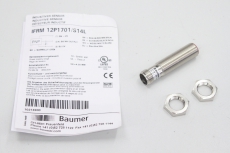 BAUMER IFRM12P1701/S14L 4mm DC PNP 200mA Näherungsschalter induktiv 