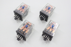 4x OMRON MK3P5 S 10A 24VDC Relais  MK3P5-S 110VDC 110 Volt DC