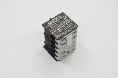 MOELLER 04 DIL E 10A 220VDC 500VAC 4P 4NC Hilfskontaktblock 04DILE 