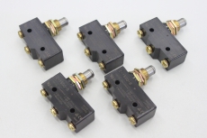 5x OMRON Z-15GQ-B 15A 250V  Mikroschalter Endschalter  Z15GQB