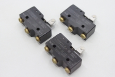 3x OMRON Z-15GW22-B7 15A 250V  Mikroschalter Z15GW22B7