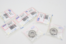 7x SKF 6000 2Z 10x26x8mm Rillenkugellager 6000-2Z OVP