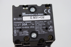 BENEDIKT & JäGER M10H E M31+G2  1polig Amperemeterumschalter M10HEM31 G2 OVP