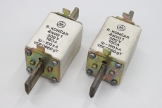 2x R.KONCAR 4 NVO 1 160A 500V NH Sicherungseinsatz 4NVO1 
