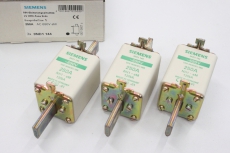 3x SIEMENS 3ND1 144 250A 690V NH1 NH Sicherungseinsatz 3ND1144 